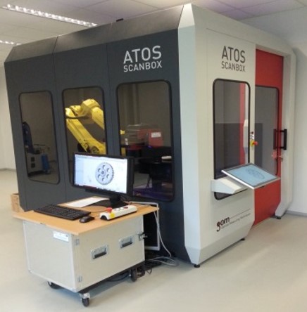 ATOS ScanBOX 5108, głowica skanująca ATOS III Triple Scan (GOM, Niemcy)