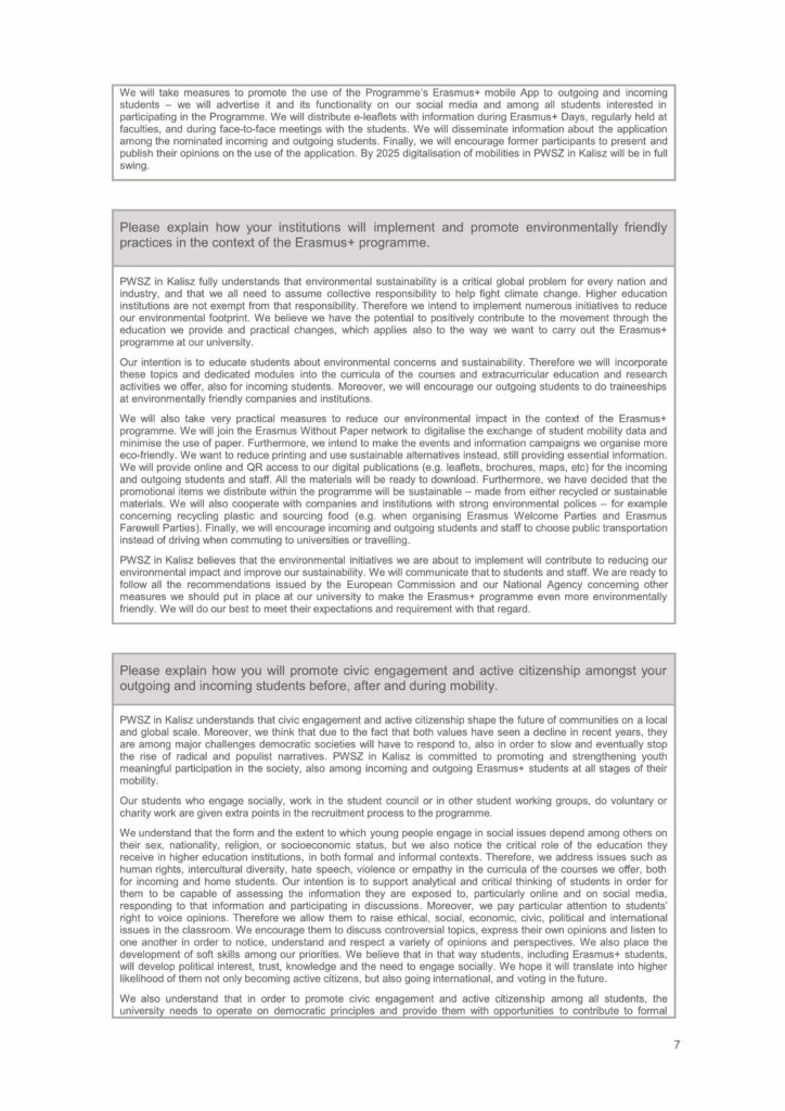 deklaracja polityki erasmus 2021-2027 strona 7