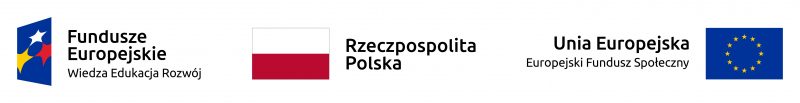 baner z logami funduszów europejskie, unia europejska, Rzeczpospolita Polska