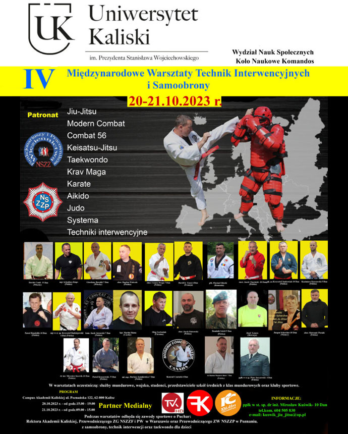 IV Międzynarodowe Warsztaty Samoobrony i Technik Interwencji