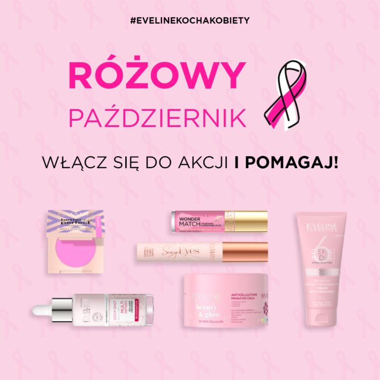 Uniwersytet Kaliski Partnerem akcji „Różowy Październik” Eveline Cosmetics. Wspólnie zadbamy o zdrowie kobiet!