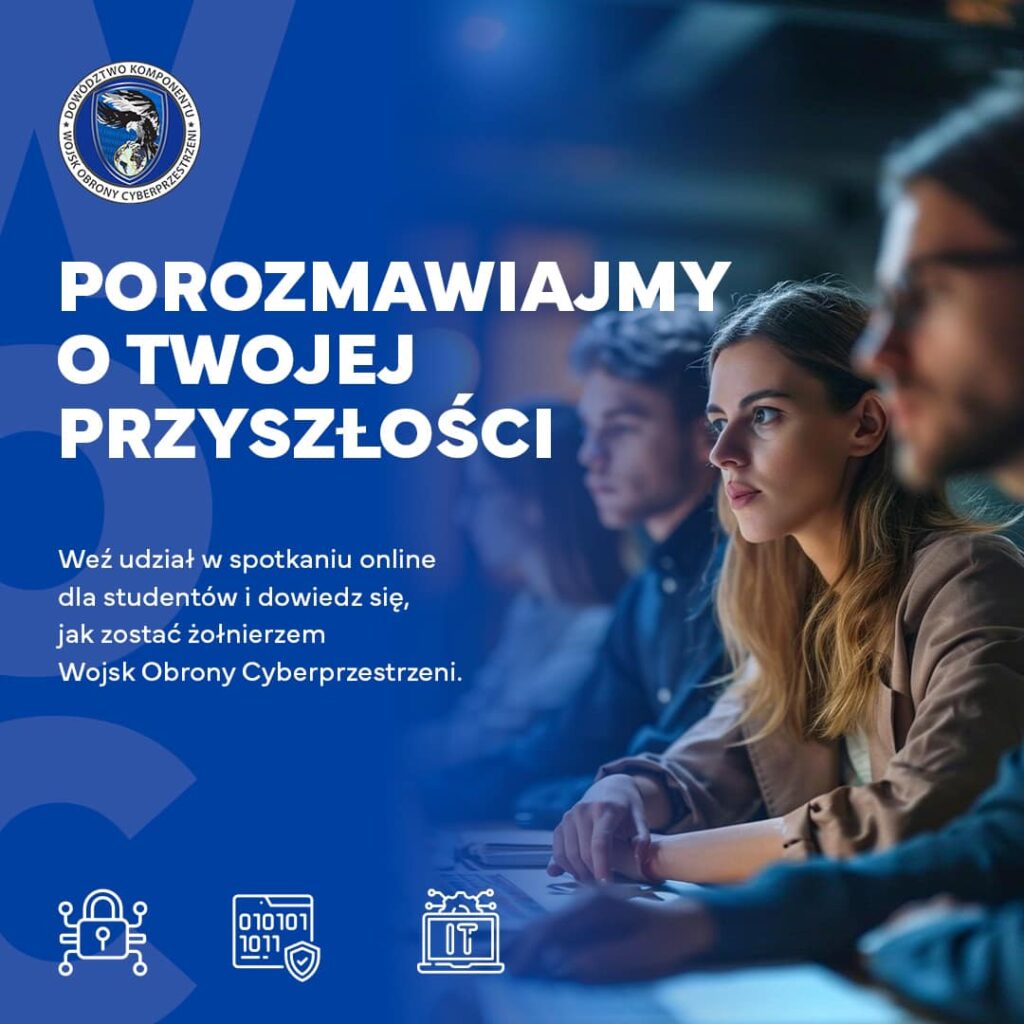 Wojska Obrony Cyberprzestrzeni rekrutują studentów