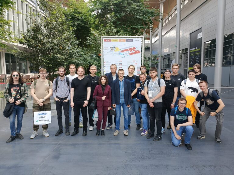 Studenci Wydziału Politechnicznego na targach ITM INDUSTRY EUROPE
