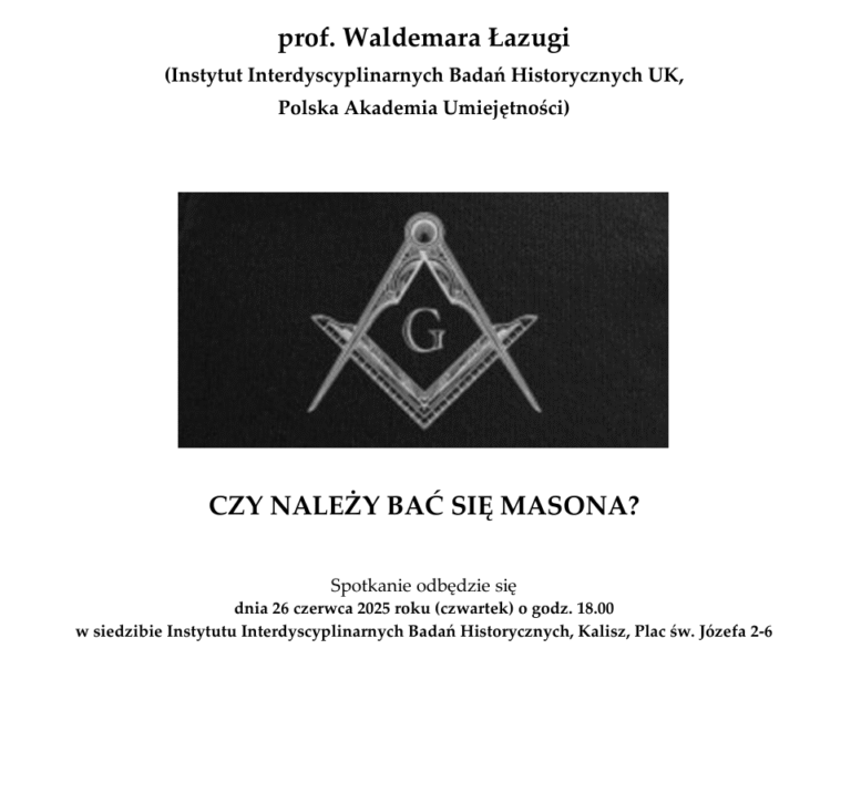 Wykład prof. Waldemara Łazugi – 26 czerwca 2025