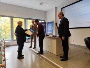 Wręczenie I nagrody w konkursie