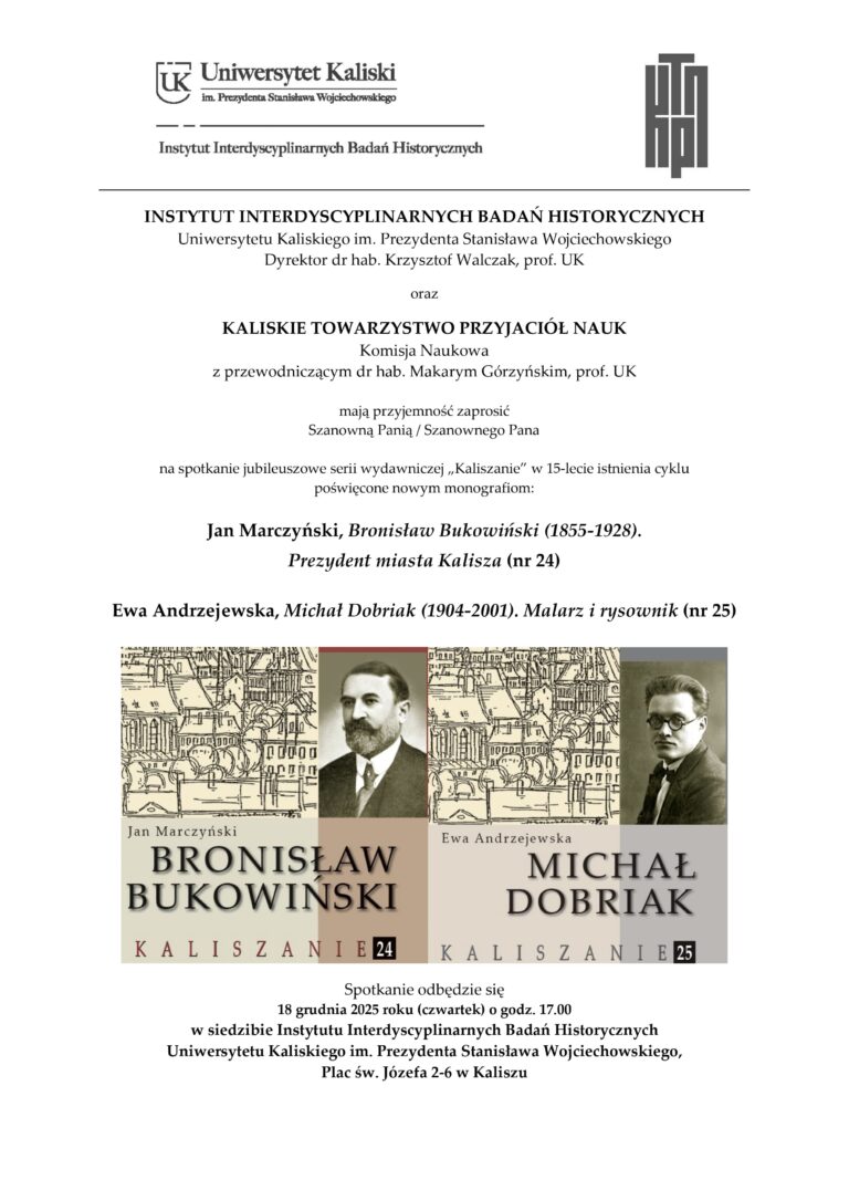 Zaproszenie na&nbsp;spotkanie naukowe – 18 grudnia 2025