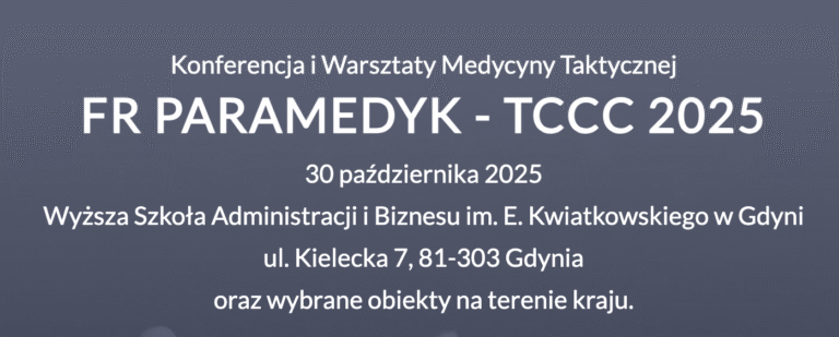 Udział pracowników i&nbsp;doktorantów podczas FR&nbsp;Paramedyk – TCCC 2025