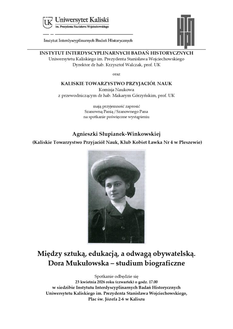 Kolejne spotkanie Komisji Naukowej – zaproszenie na&nbsp;wykład 23 kwietnia