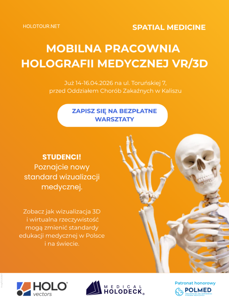 Interaktywna holografia medyczna na&nbsp;Uniwersytecie Kaliskim!