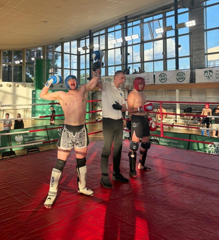 Student Uniwersytetu Kaliskiego akademickim wicemistrzem Polski w&nbsp;kickboxingu